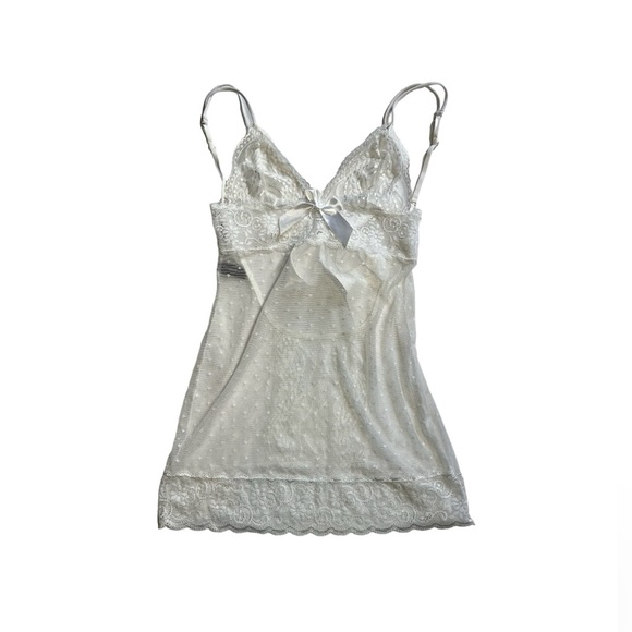 ji collection Other - pretty white lacy lingerie top